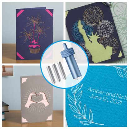 Cricut Joy Kit Foil Transfer Kit, Including Fine, Medium and Bold Blades - Image 5