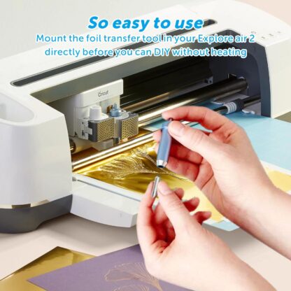 Cricut Foil Transfer Tool Replacement for Cricut Maker and Maker 3, Explore, Explore One & Explore Air 2/3, Including Fine, Medium and Bold Blades - Image 5