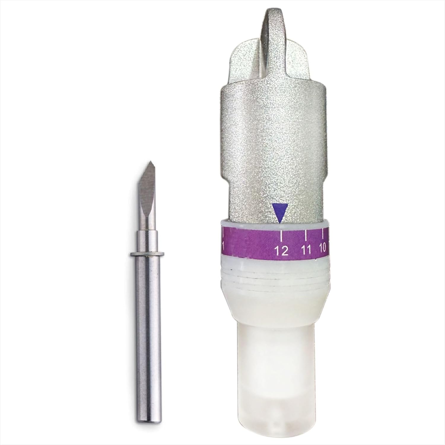 Deep Cut Blade Holder CAHLF1(Includes CABLDF1 Blade) for Brother Cutting Machines, Precision Constructed Metal Knife Block and Durable Cutting Knife