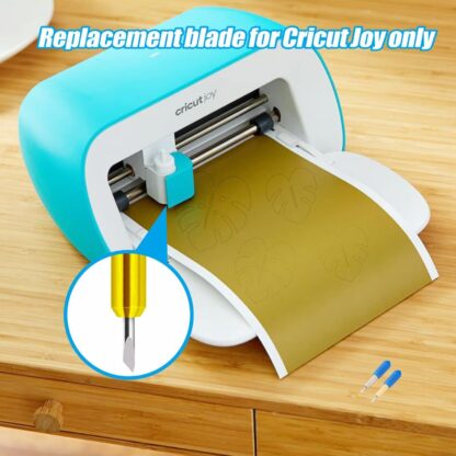 10 Pack Replacement Cutting Blades for Cricut Joy  and Joy Xtra Smart Cutting Machine Blades, Cut Vinyl Fabric Carbide Standard Blades - Image 4