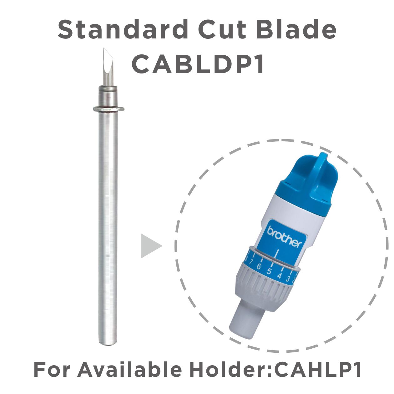 2 Pack CABLDP1 Standard Cut Blade for Brother ScanNCut, ScanNCut2, ScanNCut DX2 and DesignNCut, Using Higher Strength Tungsten Steel Material - Image 2