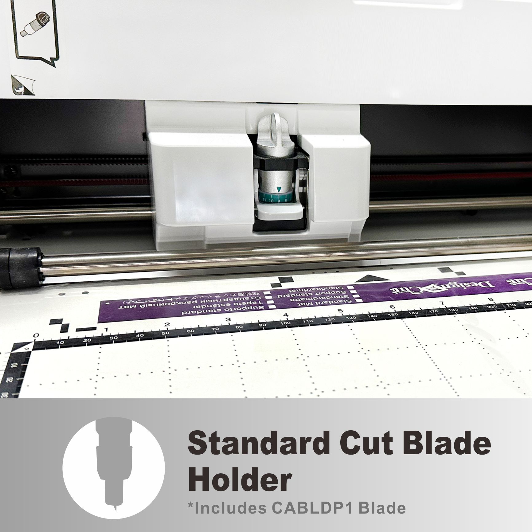Standard Cut Blade Holder CAHLP1(Includes CABLDP1 Blade) for Brother Cutting Machines, Precision Constructed Metal Knife Block and Durable Cutting Knife - Image 4